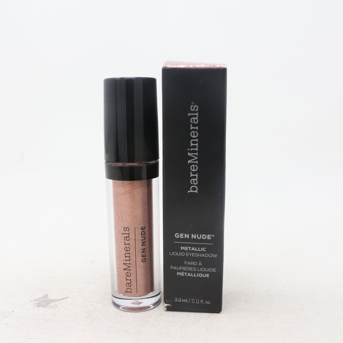 Bareminerals Gen Nude Metallic Liquid Eyeshadow 0.11oz Sunstone New With Box