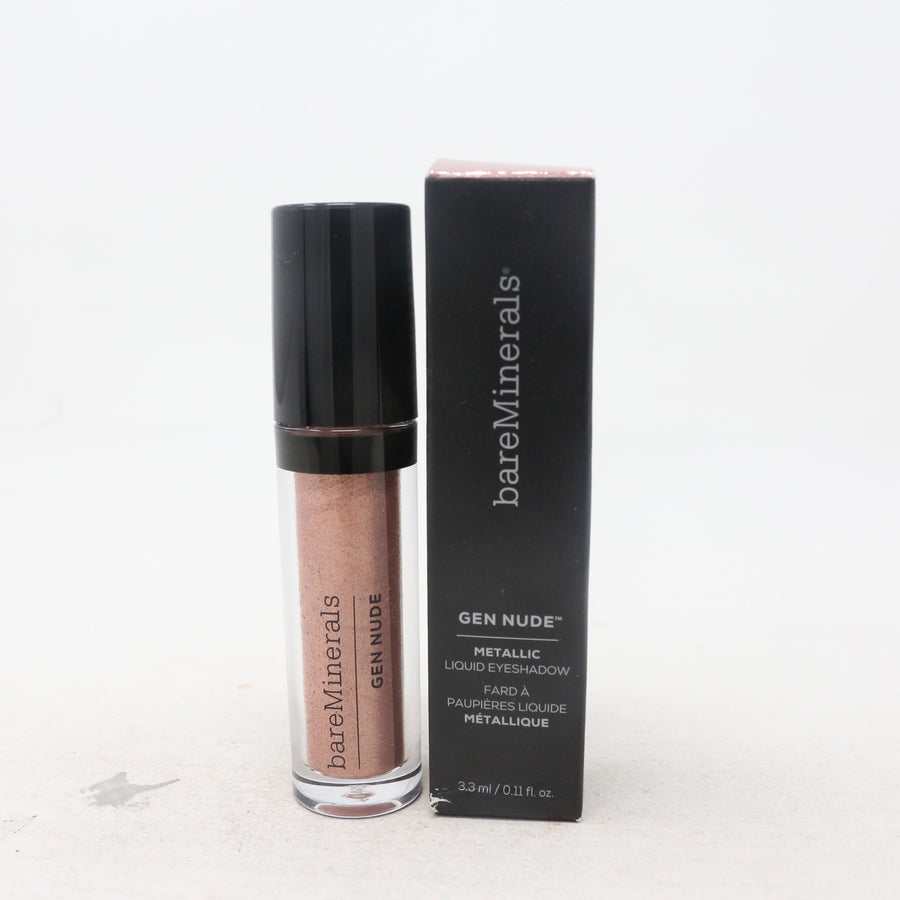 Bareminerals Gen Nude Metallic Liquid Eyeshadow 0.11oz Sunstone New With Box