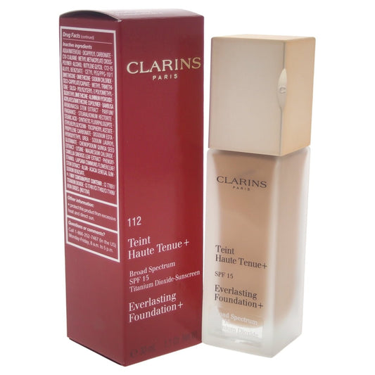 Clarins Everlasting Foundation SPF 15 - # 112 Amber Women 1.1 oz