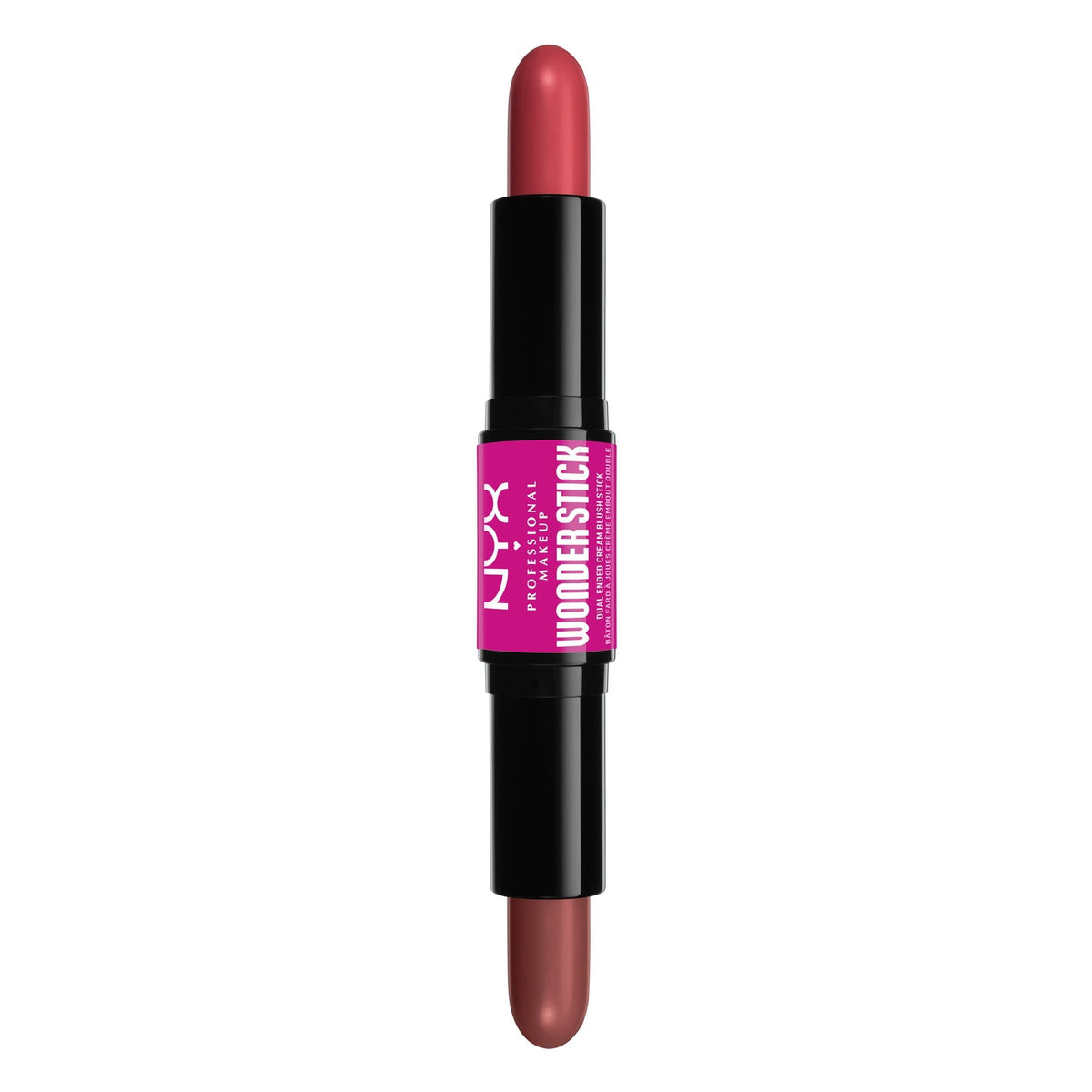 NYX Professional Makeup Wonder Stick Blush, Cream Blush Contour Stick, Coral + Deep Peach