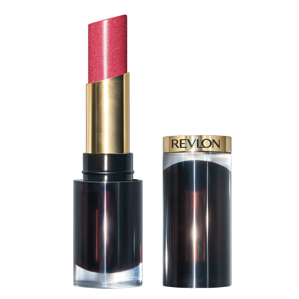 Revlon Super Lustrous Glass Shine Lipstick, Moisturizing Lipstick with Aloe - Dazzle Me Pink