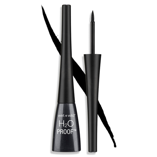 Wet n Wild H2O Proof, Liquid Eyeliner, Black