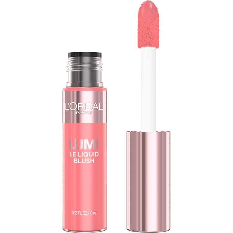 L'Oreal Paris Lumi Le Liquid Blush, Dewy Bright Pink, 0.33 fl oz