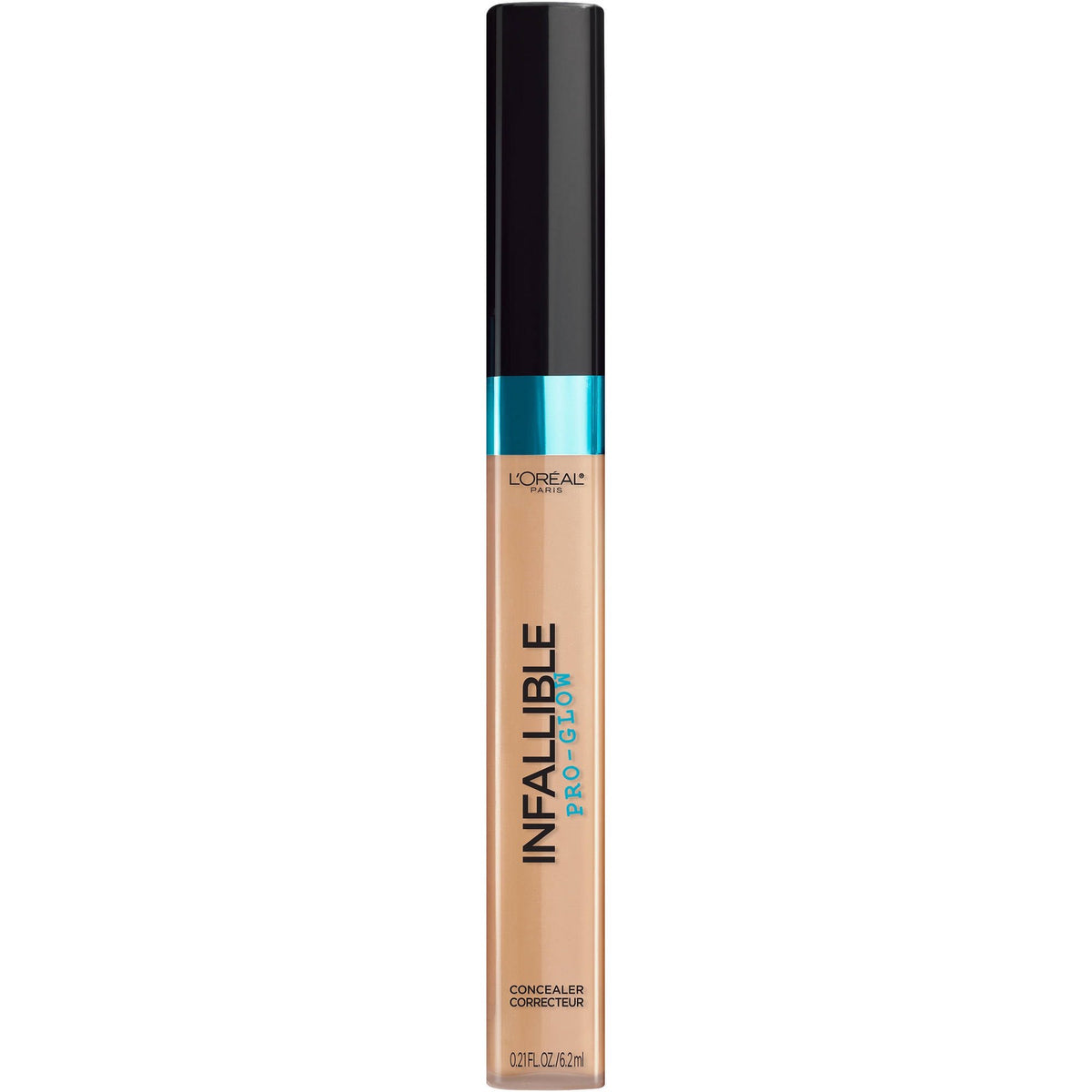L'Oreal Paris Infallible Pro Glow Liquid Concealer Makeup, Sand Beige, 0.23 fl oz