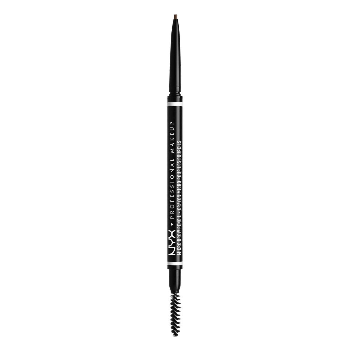 NYX Professional Makeup Micro Vegan Eyebrow Pencil, Brunette, 0.003 oz