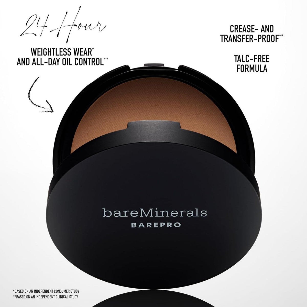bareMinerals BAREPRO 24HR Pressed Powder Foundation Light 20 Warm 0.28oz