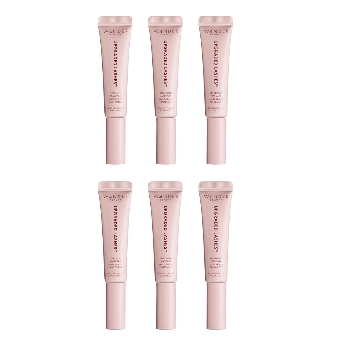 Wander Beauty Upgraded Lashes Treatment Mascara Black 0.31oz - 6 Pack