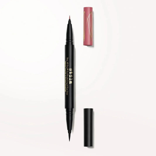 Stila Stay All Day® Dual-Ended Liquid Eyeliner – Intense Black & Rum Punch