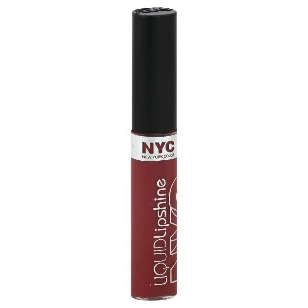 NYC Liquid Lipshine Lip Gloss 7.2ml-581 Midtown Mulberry