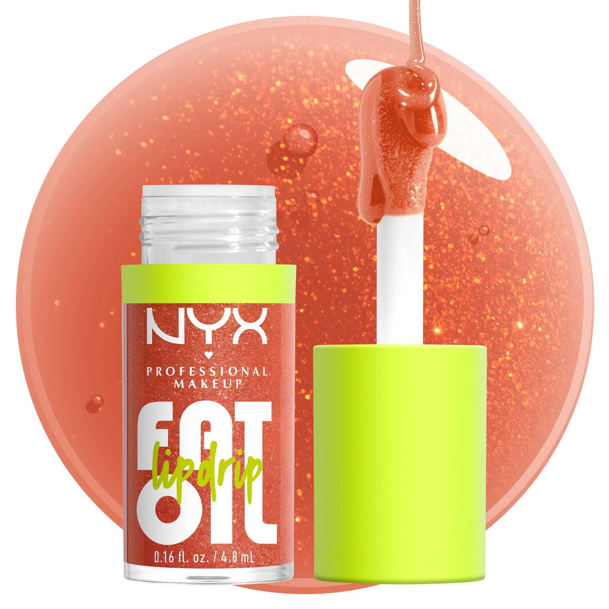 NYX Professional Makeup Fat Oil Lip Drip Hydrating Lip Gloss, Follow Back