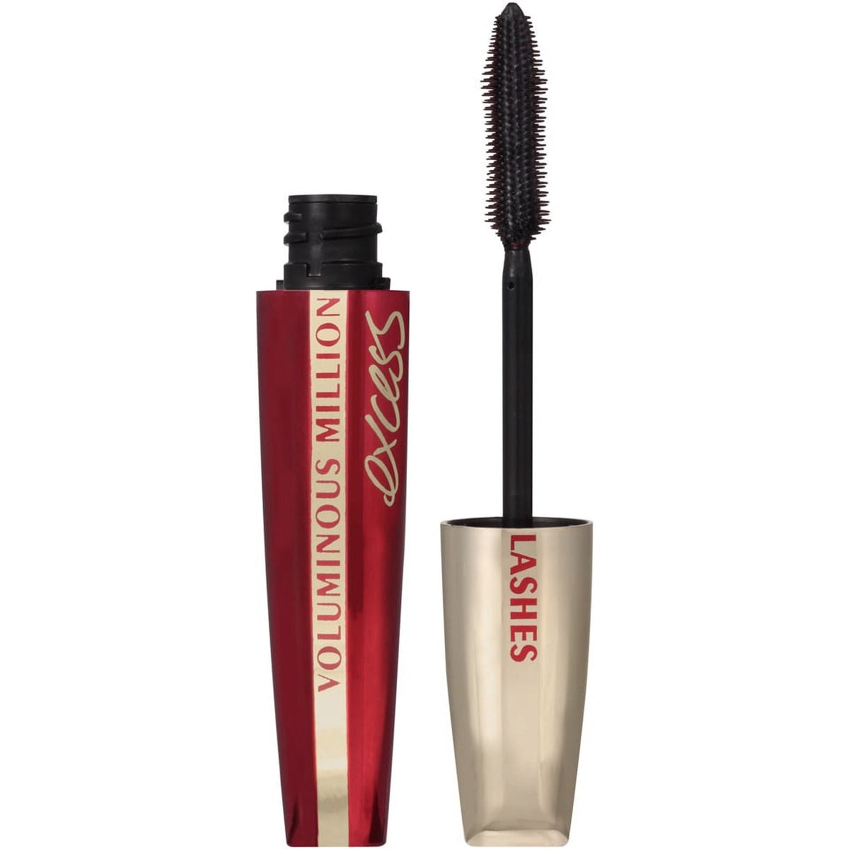 L'Oreal Paris Voluminous Million Lashes Excess Washable Mascara, Blackest Black