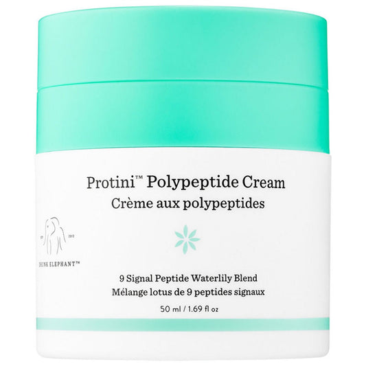 Drunk Elephant Protini Polypeptide Cream - Firming Moisturizer - Clean Clinical Skincare - Cruelty-Free - Dermatologist-Tested - Free of Essential Oils, Silicones, and Fragrance