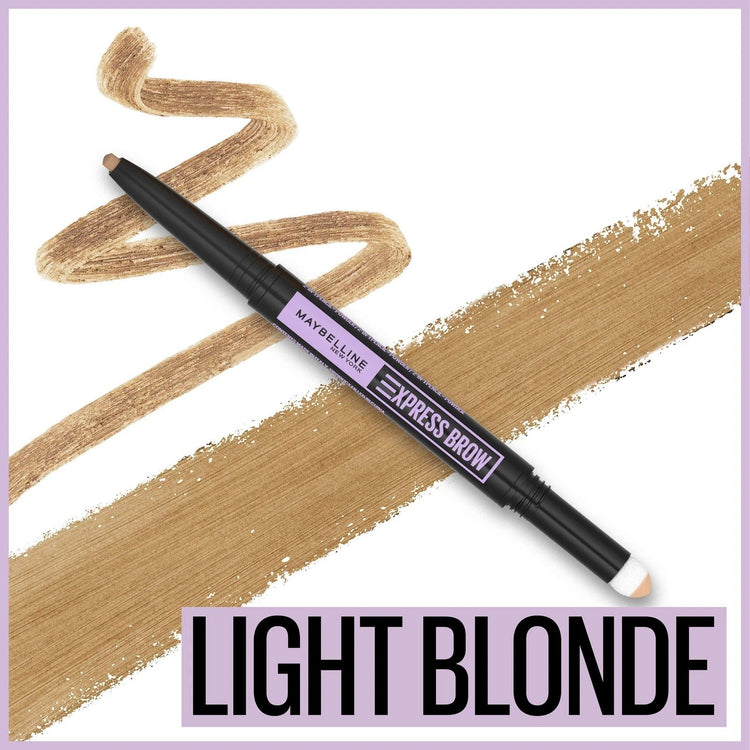 Maybelline Express Brow 2-In-1 Pencil and Eyebrow Powder, Light Blonde 248