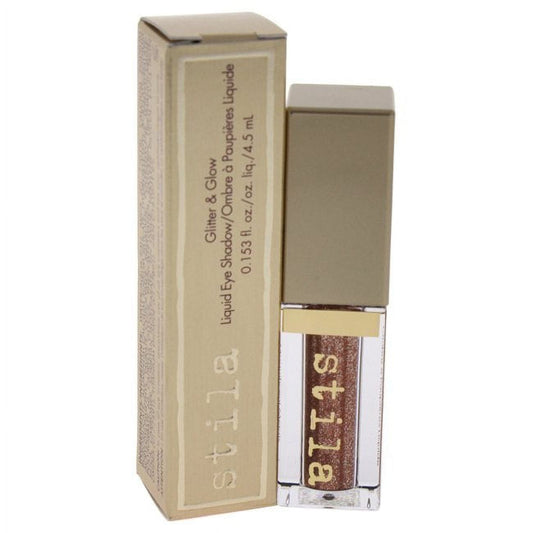 Stila Glitter & Glow Liquid Eye Shadow, Bronzed Bell, 0.15 Oz