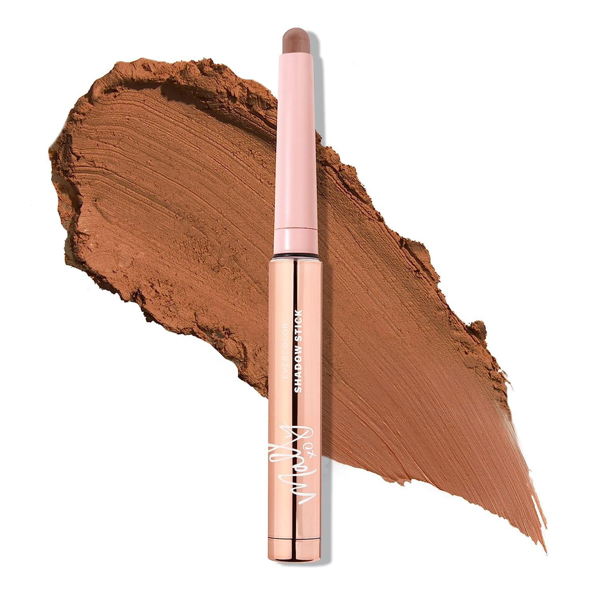 Mally Beauty Evercolor Eyeshadow Stick - Rosewood Matte - Waterproof and Crease-Proof Formula - Easy-to-Apply Buildable Color - Cream Shadow Stick