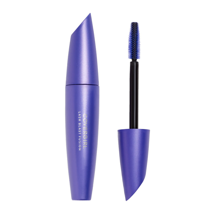COVERGIRL Lash Blast Fusion Mascara, 870 Black Brown, 0.44 oz, Mascara for Volume, Volume and Length Mascara, Oversized Brush, FIberstretch Formula, Cruelty Free