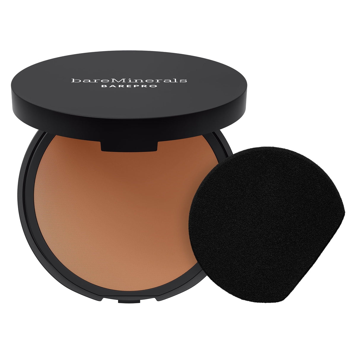 bareMinerals BAREPRO 24HR Skin Perfecting Talc-Free Matte Powder Foundation, Medium Deep 45 Neutral