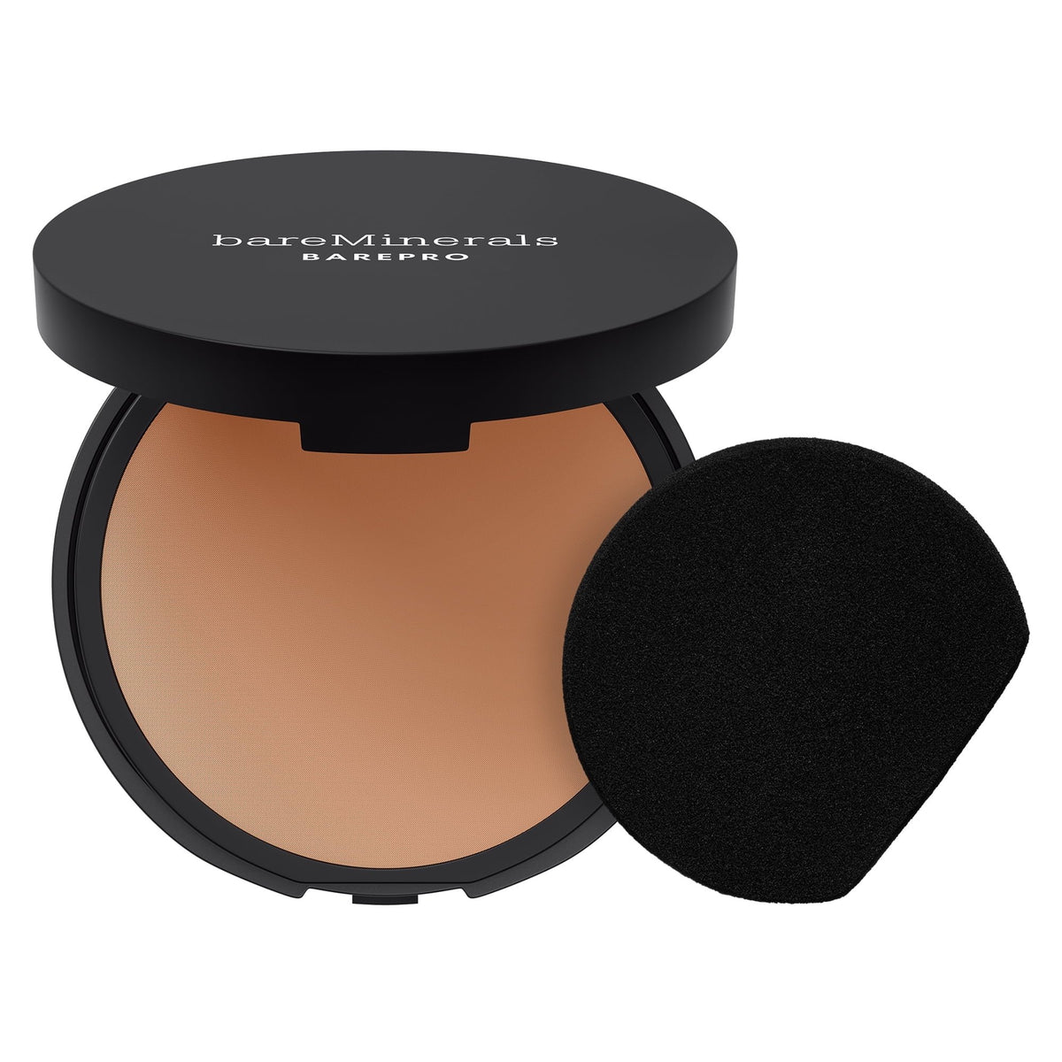 bareMinerals BAREPRO 24HR Skin Perfecting Talc-Free Matte Powder Foundation, Medium Deep 40 Cool
