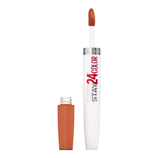 Maybelline SuperStay 24 2-Step Liquid Lipstick, Copper Glisten