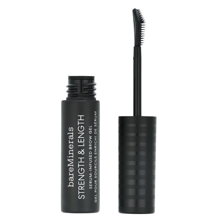 bareMinerals Strength and Length Brow Gel , Eyebrow Gel, Taupe, 0.16 oz