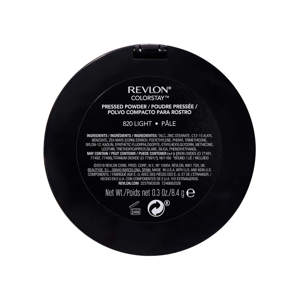 Revlon ColorStay Pressed Powder Foundation 16HR Wear – 820 Light Pale