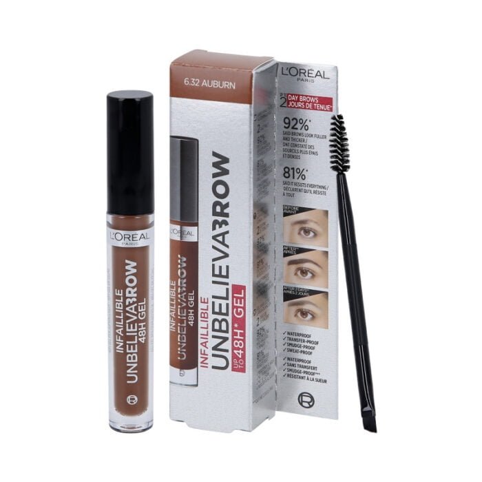 L’Oreal Infaillible 48H Unbelieva Brow Gel 6.32 Auburn