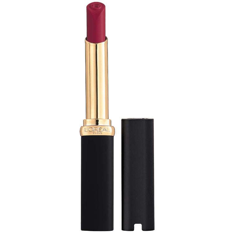 L'Oreal Paris Colour Riche Intense Volume Matte Lipstick, Le Carmin Courage, Stick, 0.06 oz