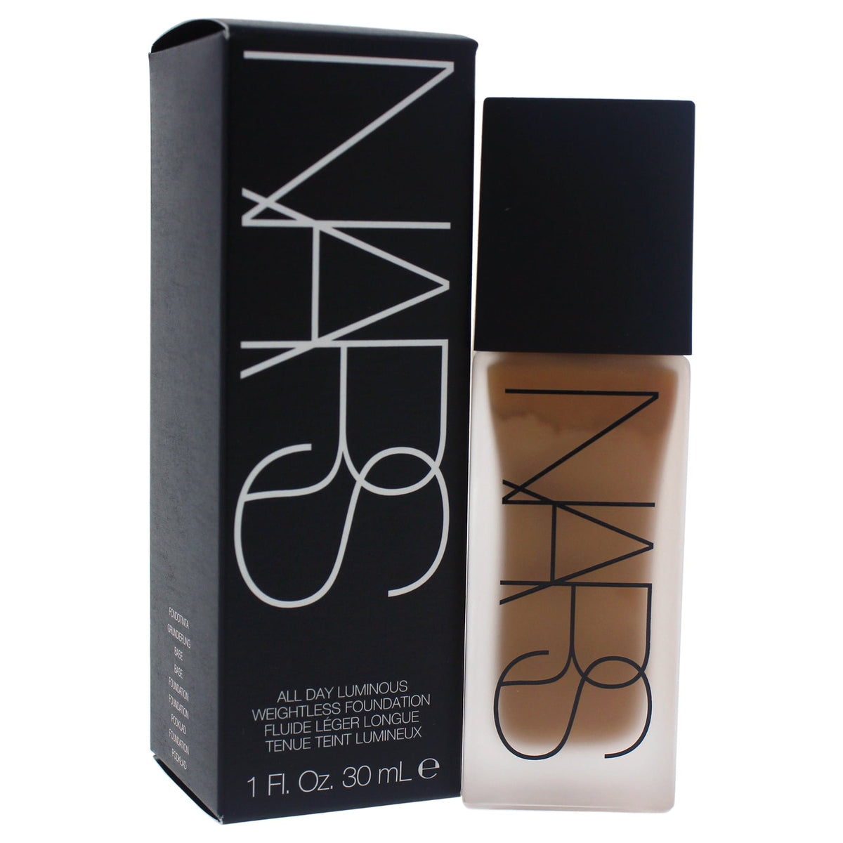 NARS All Day Luminous Weightless Foundation, Shade Cadiz (Medium-Dark 3), 1 oz