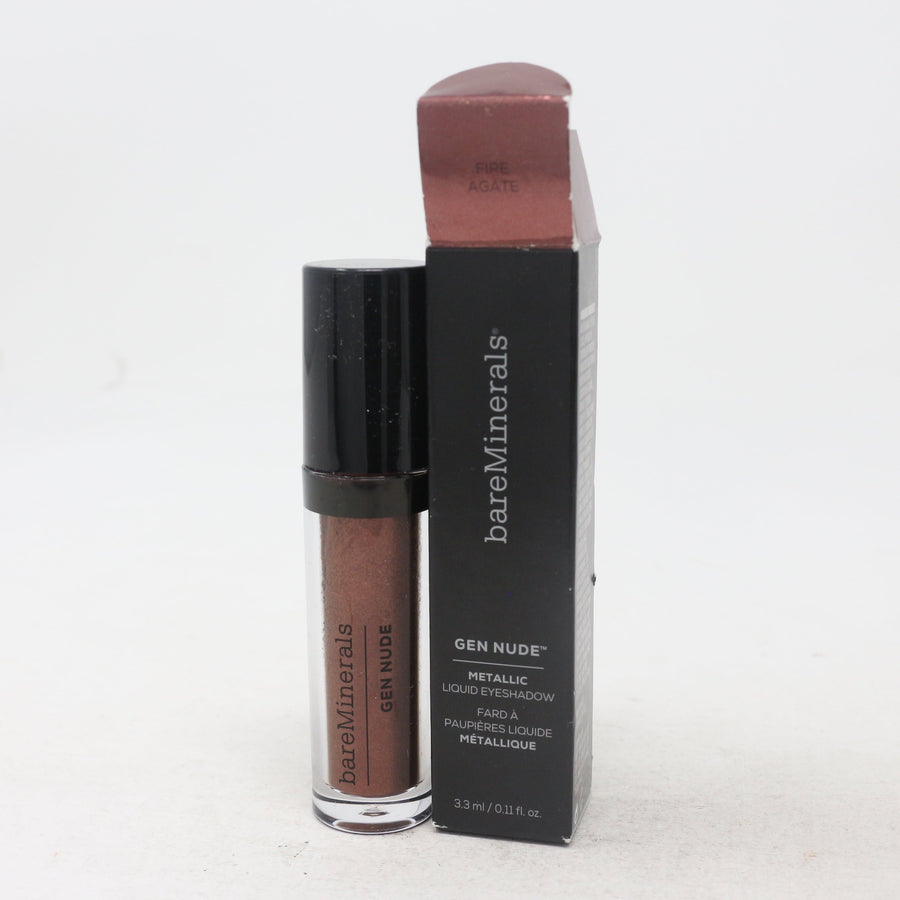 BAREMINERALS GEN NUDE METALLIC EYE SHADOW 0.11 OZ FIRE AGATE BAREMINERALS/GEN NUDE METALLIC LIQUID EYE SHADOW (FIRE AGATE) 0.11 OZ (3.3 ML)
