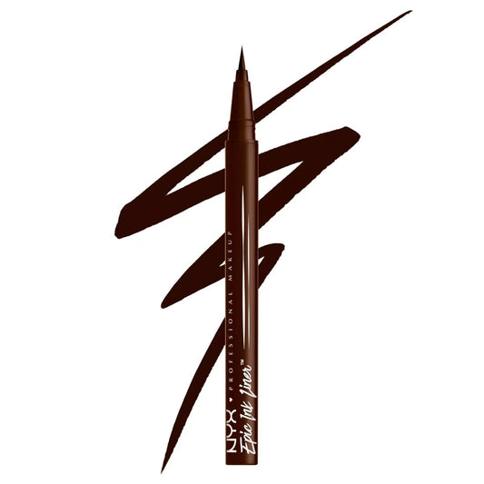 Epic Ink Liner Waterproof Liquid Eyeliner with Vegan Formula - Milk Chocolate.