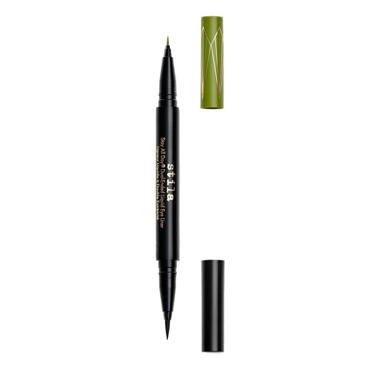 Stila Stay All Day Dual Eye Liner 0.33oz Intense Black / Mojito