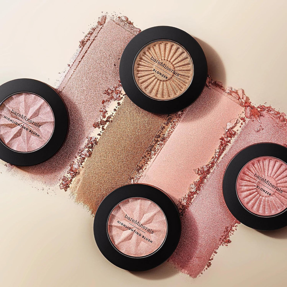 bareMinerals Gen Nude Highlighting Blush Peach Glow 3.2g Powder