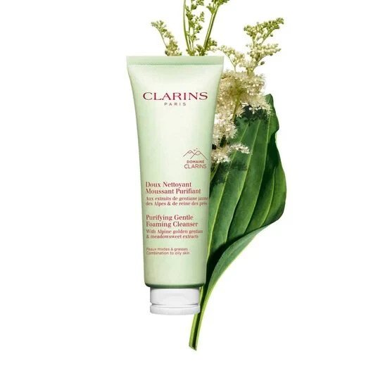 Clarins Purifying Gentle Foaming Cleanser by Clarins for Unisex 4.2 oz Cleanser