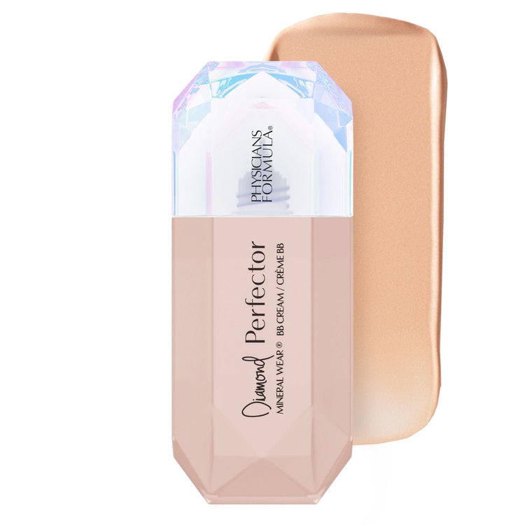 Physicians Formula Mineral Wear Diamond Perfector BB Cream Makeup, Light-to-Medium, 1.0 oz