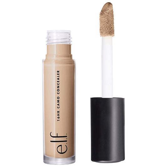 e.l.f. 16HR Camo Concealer, Light Beige, 0.203 fl oz