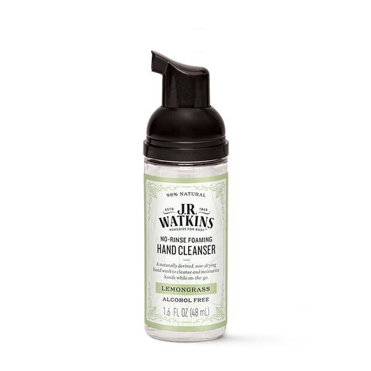 J.R. Watkins No Rinse Hand Cleanser - Lemongrass 1.6 fl oz Liq