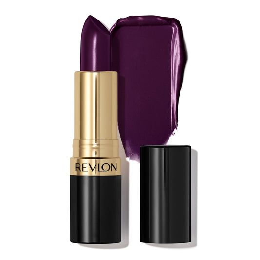 Revlon Super Lustrous Creme Lipstick, Creamy Formula, 663 Va Va Violet, 0.15 oz