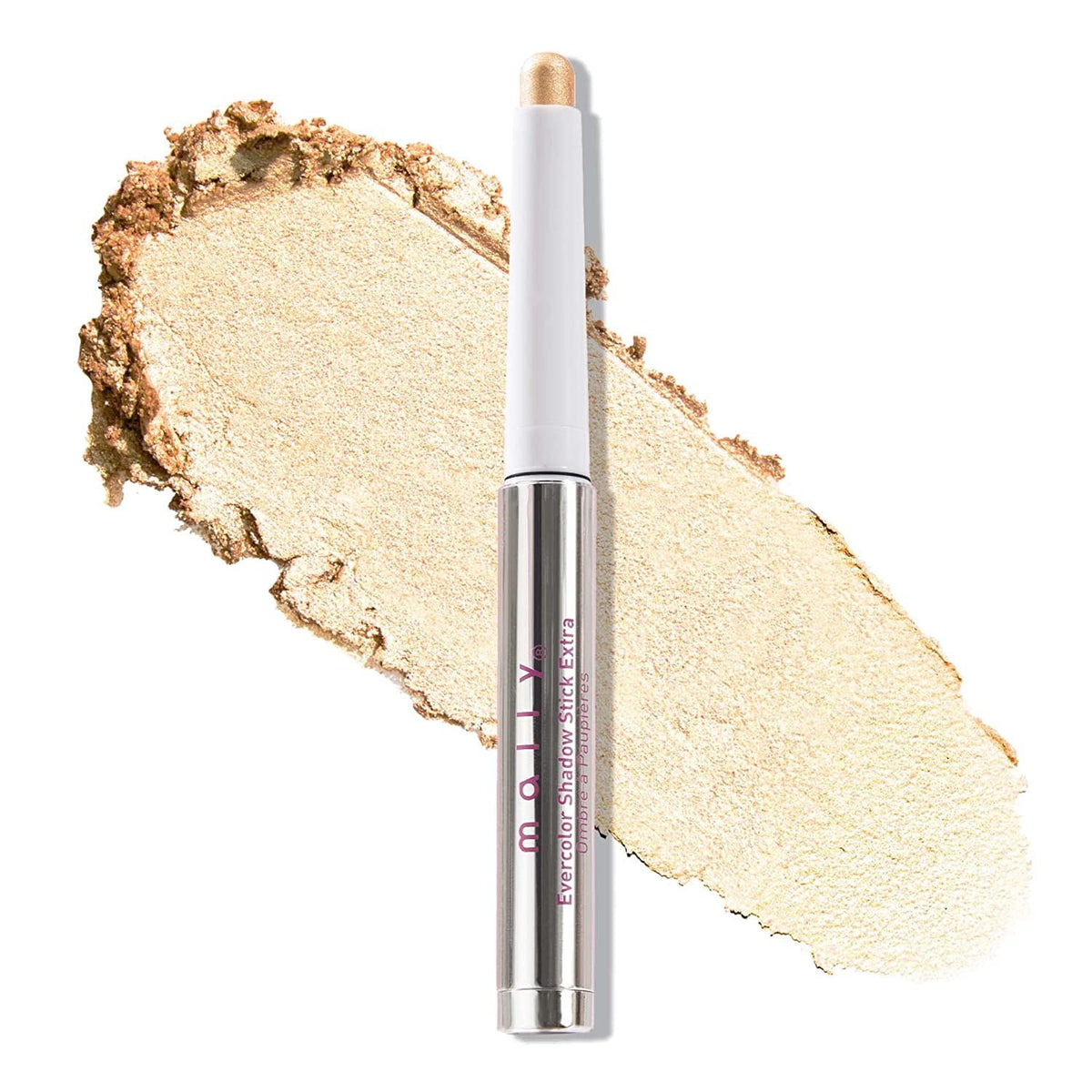 Mally Beauty Evercolor Eyeshadow Stick  - Waterproof and Crease-Proof Formula - Easy-to-Apply Buildable Color - Cream Shadow Stick, Sunshine Shimmer