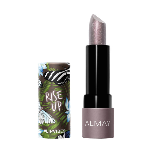 Almay Lip Vibes, Hypoallergenic, Cruelty Free, Oil Free, Fragrance Free, Ophthalmologist Tested Lipstick, with Shea Butter and Vitamins E and C