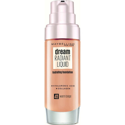 Maybelline Dream Radiant lift Liquid Foundation 41 Warm Beige