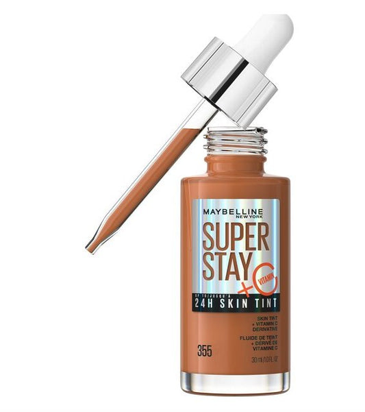 Maybelline Super Stay Super Stay Up to 24HR Skin Tint with Vitamin C, 355, 1 fl oz