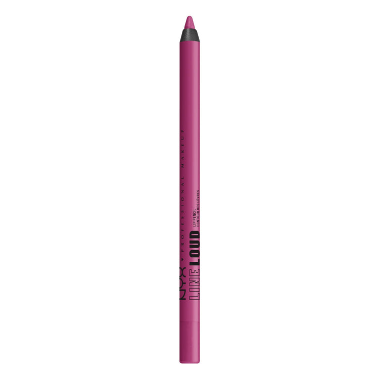 NYX Professional Makeup Line Loud Lip Liner, Longwear Matte Lip Pencil, Hottie Hijacker