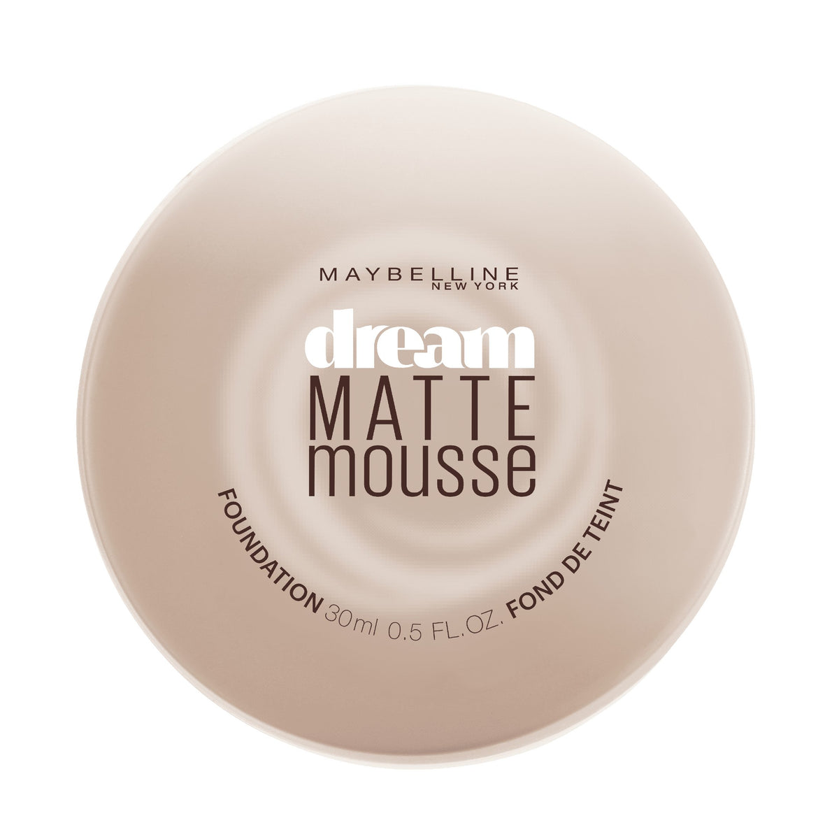 Maybelline Dream Matte Mousse Foundation Makeup, 90 Honey Beige, 0.64 oz
