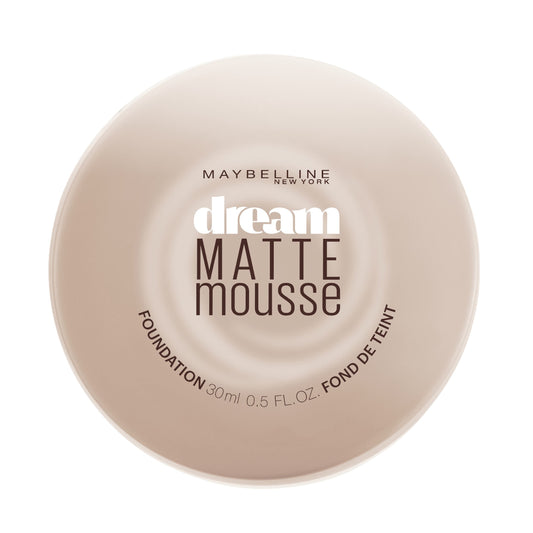 Maybelline Dream Matte Mousse Foundation Makeup, 90 Honey Beige, 0.64 oz