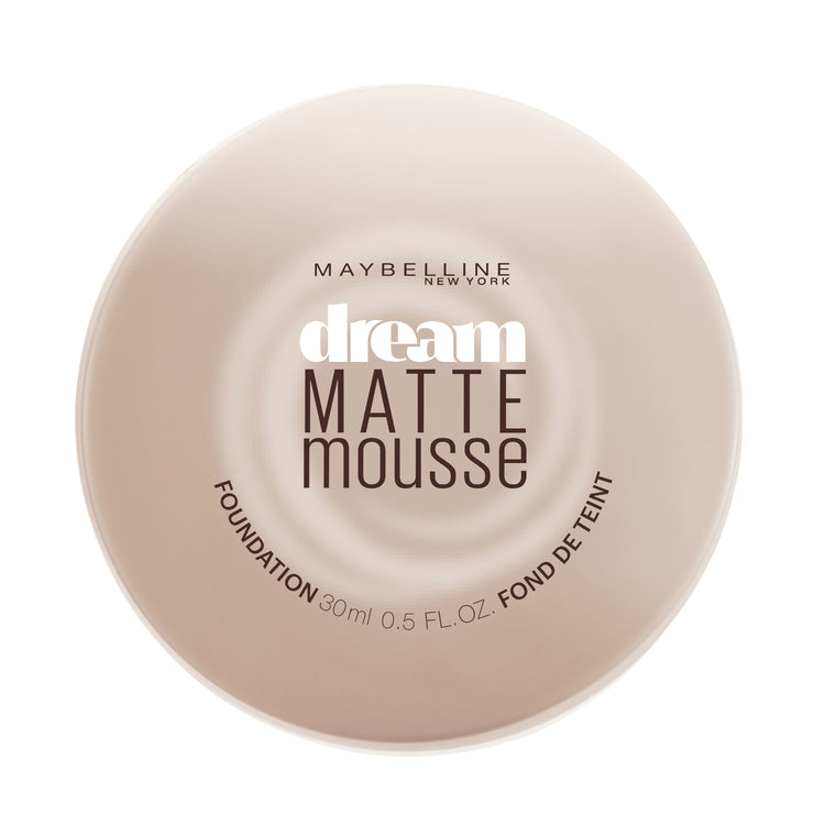 Maybelline Dream Matte Mousse Foundation Makeup, 90 Honey Beige, 0.64 oz