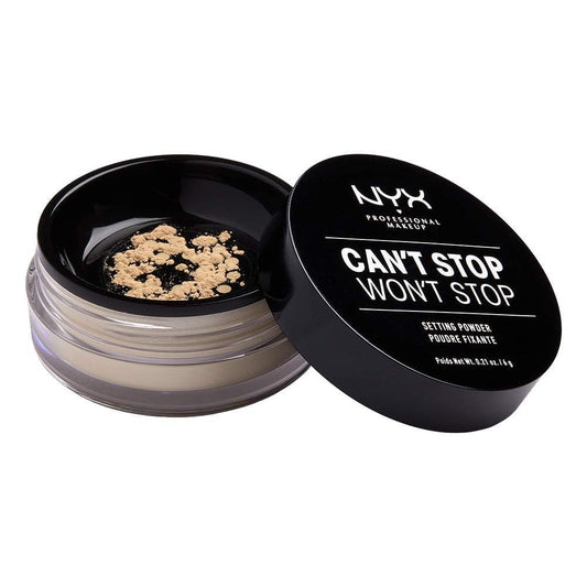 Nyx Professional Makeup Can't Stop Won't Stop Loose Setting Powder - Light-Medium