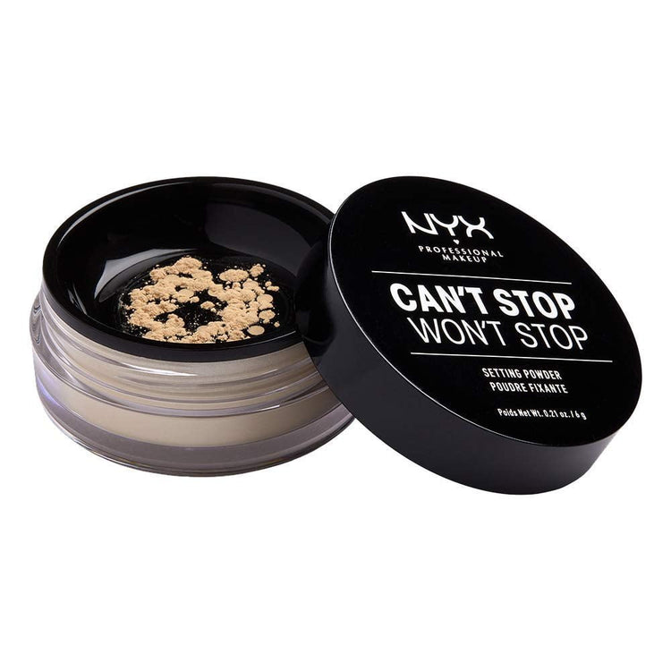 Nyx Professional Makeup Can't Stop Won't Stop Loose Setting Powder - Light-Medium