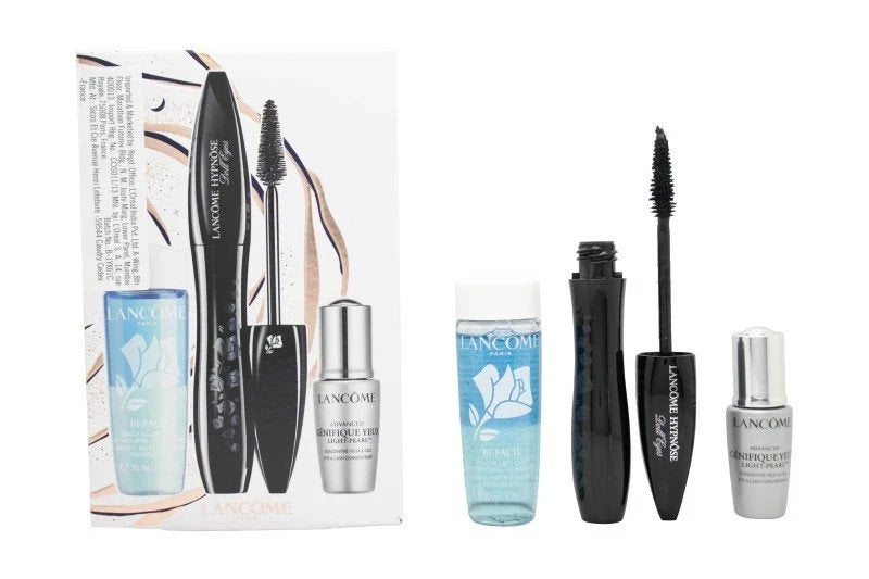 Lancôme Hypnôse Doll Eyes Mascara Gift Set 3-Pc w/ Eye Serum & Remover