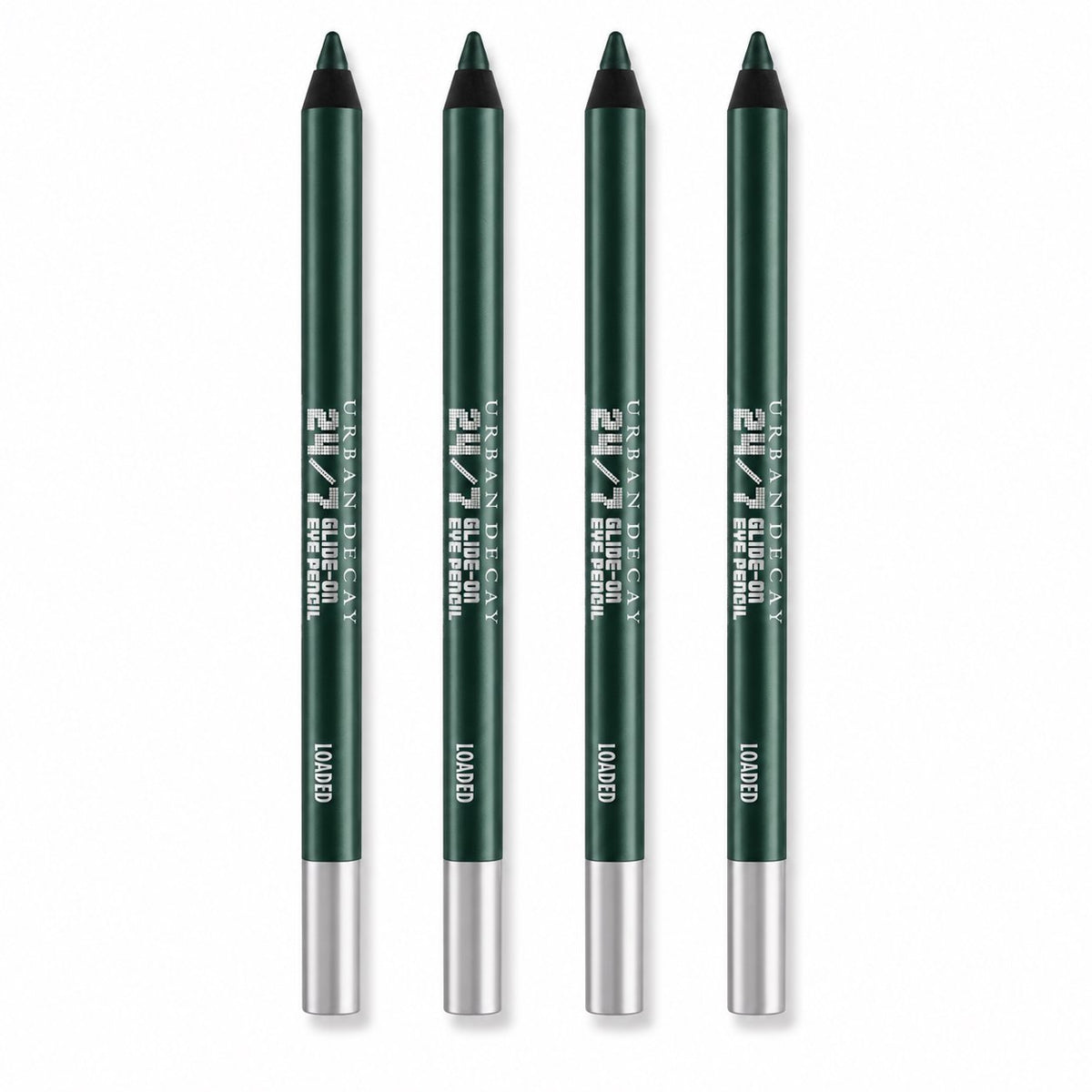 Urban Decay 24/7 Waterproof Eyeliner, Loaded 0.04oz, Pack of 4