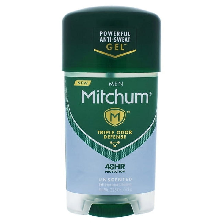 MITCHUM MEN TRIPLE ODOR DEFENSE UNSCENTED ANTI-PERSPIRANT &DEODORANT/MITCHUM 3.4